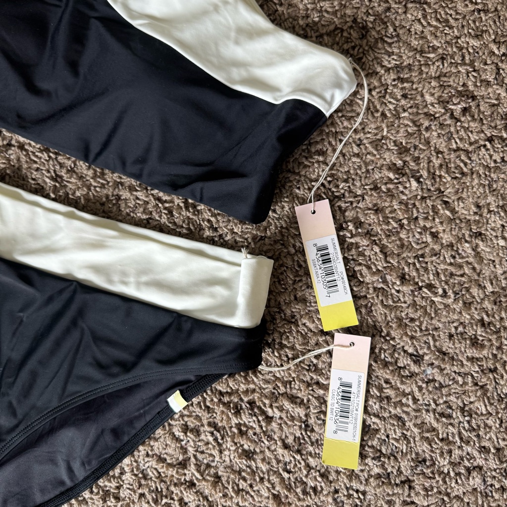 Nwt Summersalt Bikini Set - Sidestroke Bikini Top & Classic Turn-Down Bottom 12 — image 7 of 8